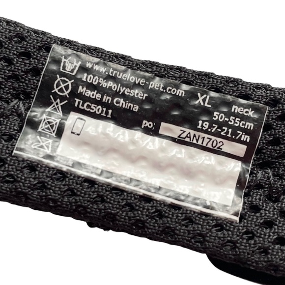 NEW Black Dog Collar FLEX Reflective Trim XL - Picture 10 of 14